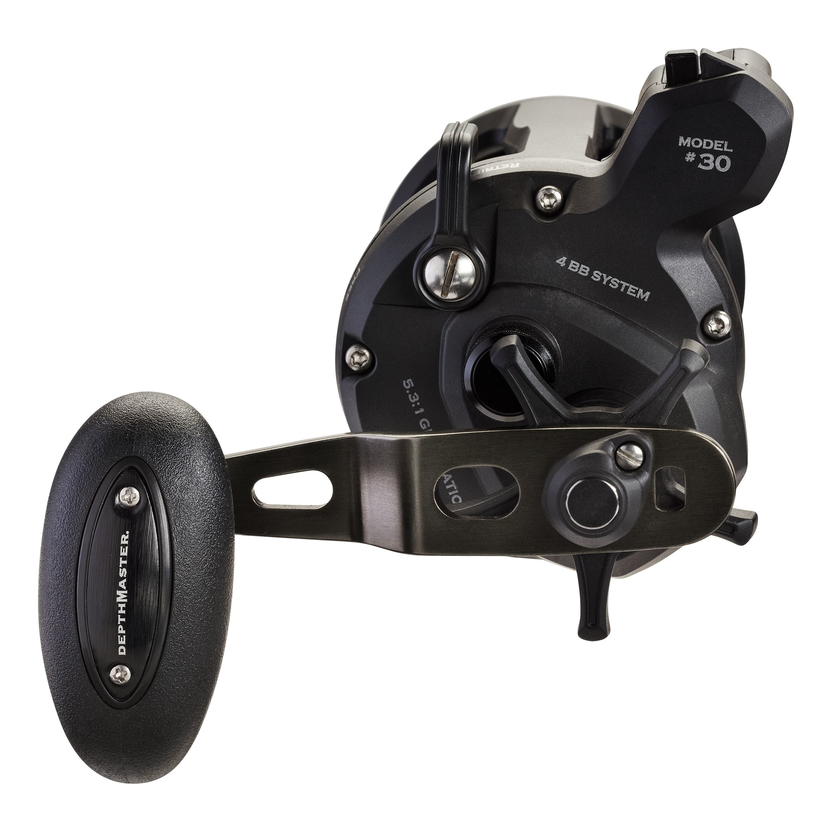 Bass Pro Shops DepthMaster Line Counter Reel - Right - 4.5:1 - 45 Size ...